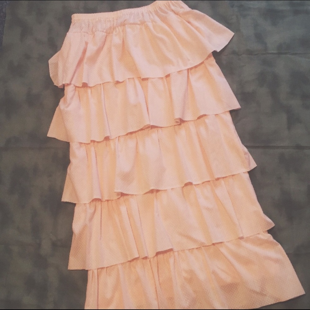 ✧ Unbranded | Swiss Dot Ruffle Skirt ✧
